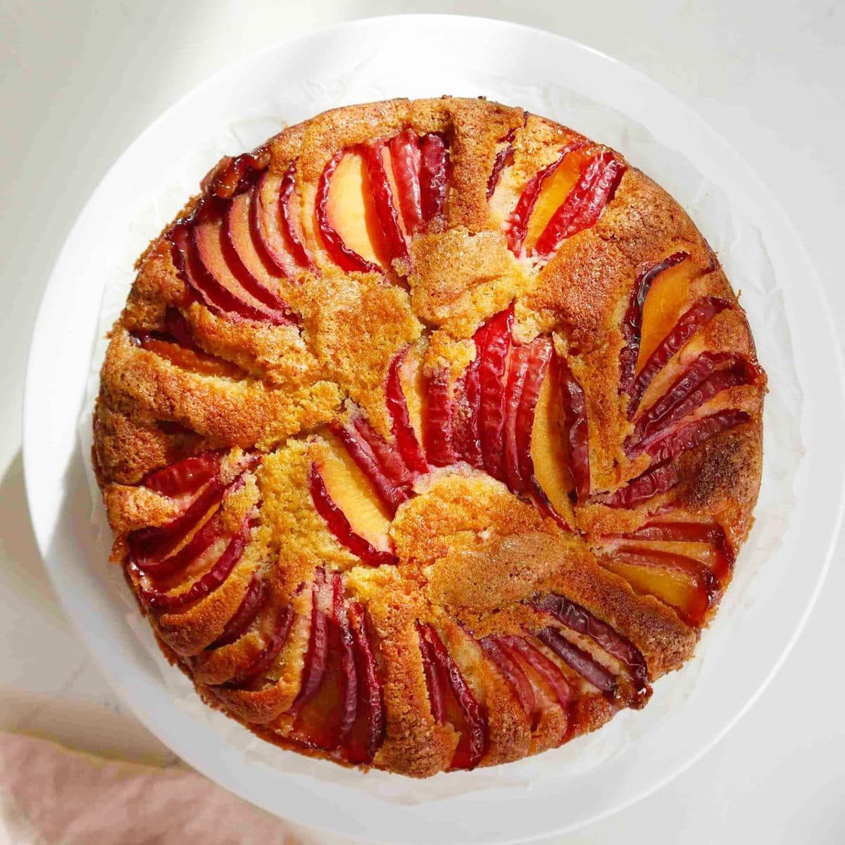 Plum Yogurt Cake