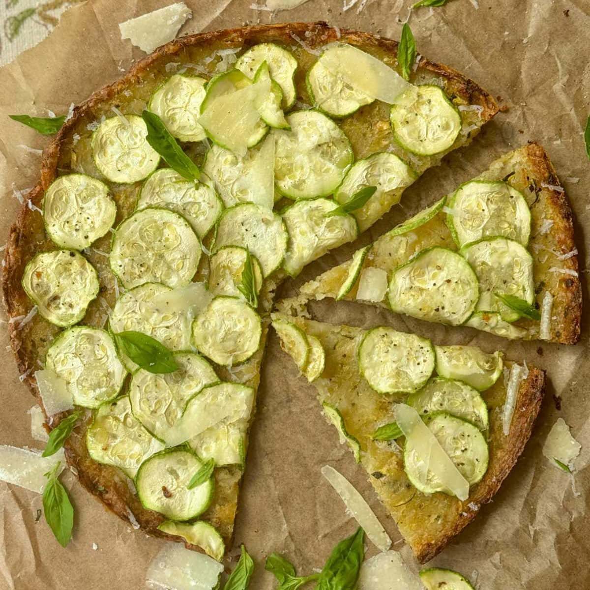 Scarpaccia (Italian Zucchini Tart)