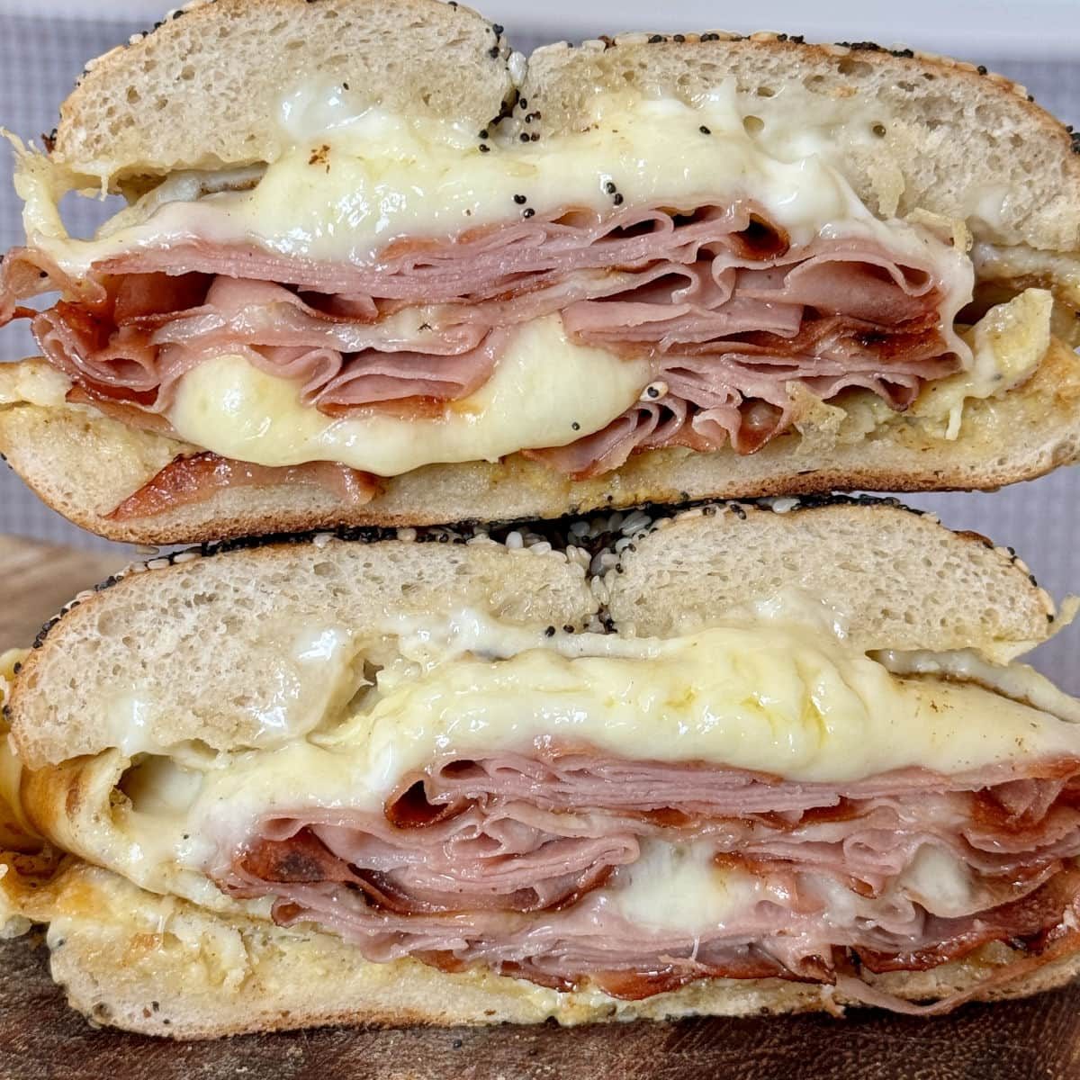 Breakfast Bagels Sandwiches