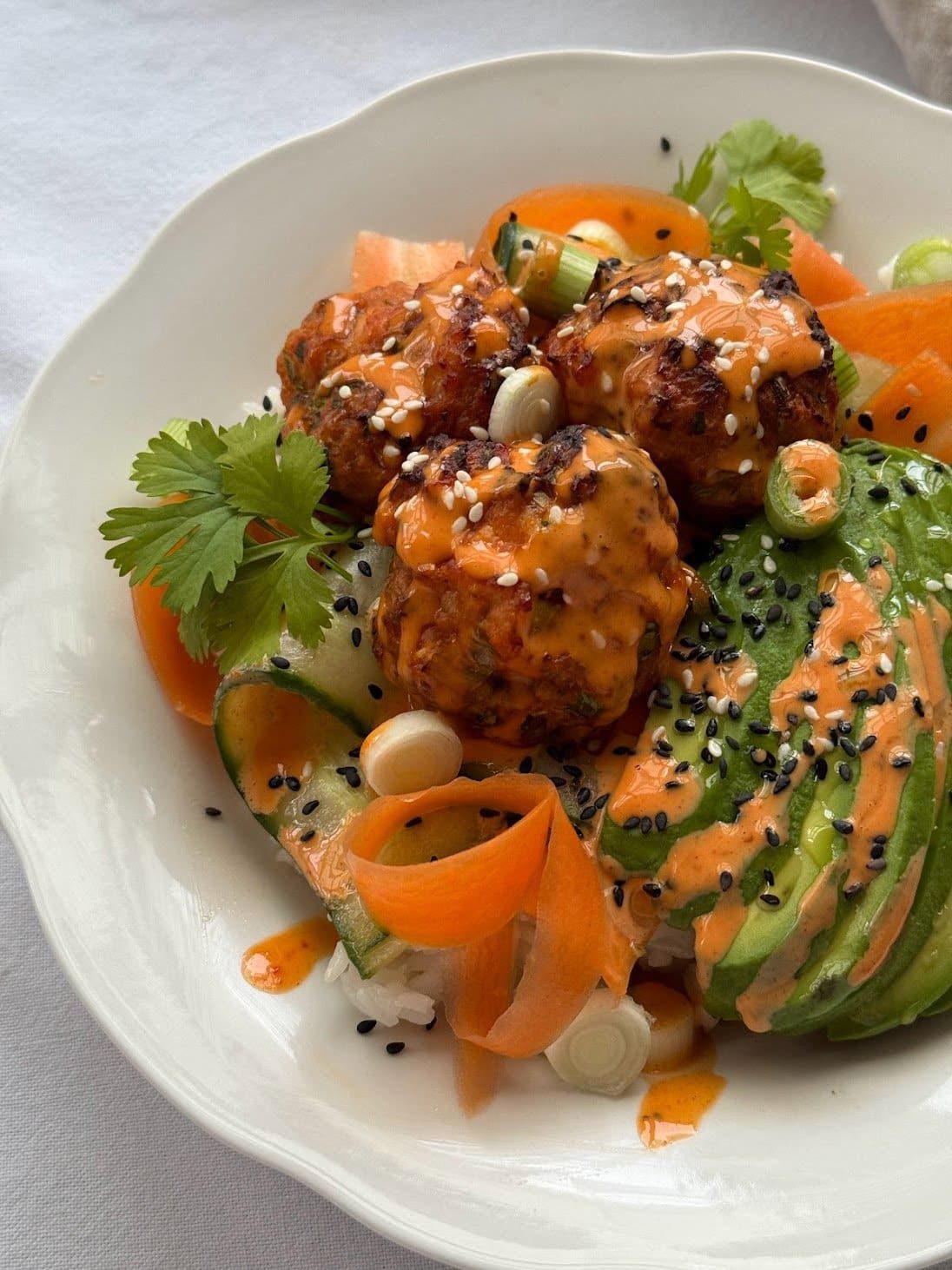Asian-inspired Gochujang Salmon Fishcakes