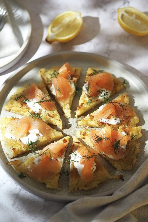 Giant Skillet Potato Latke