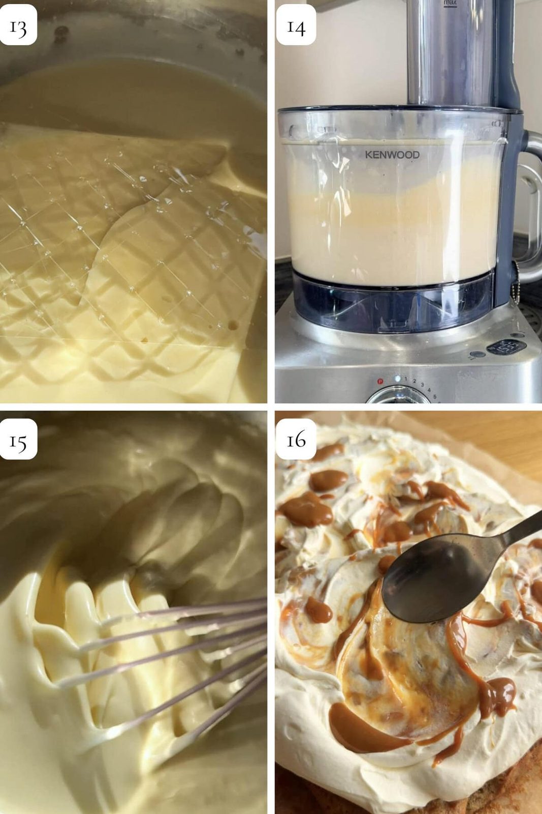 banana bread bars step by step.