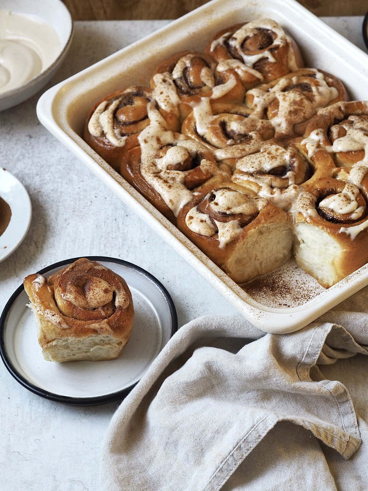 Banana Bread Cinnamon Rolls