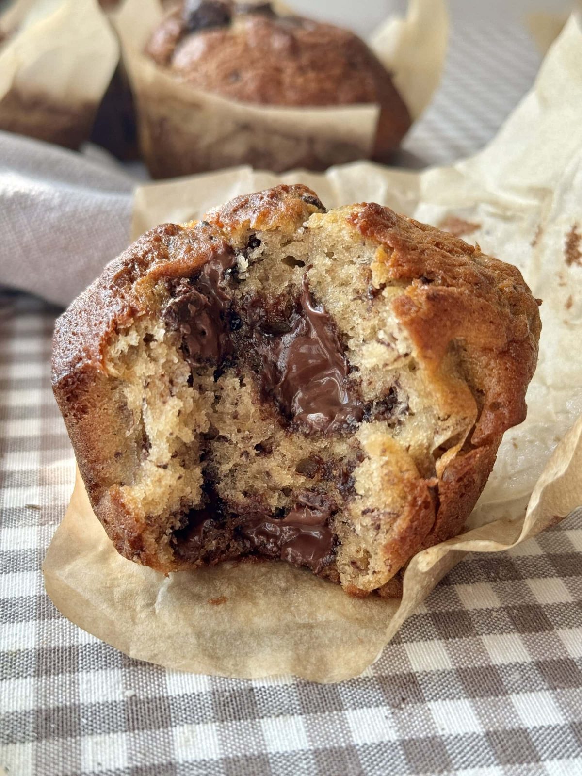 Banana Chocolate Chunk Muffins