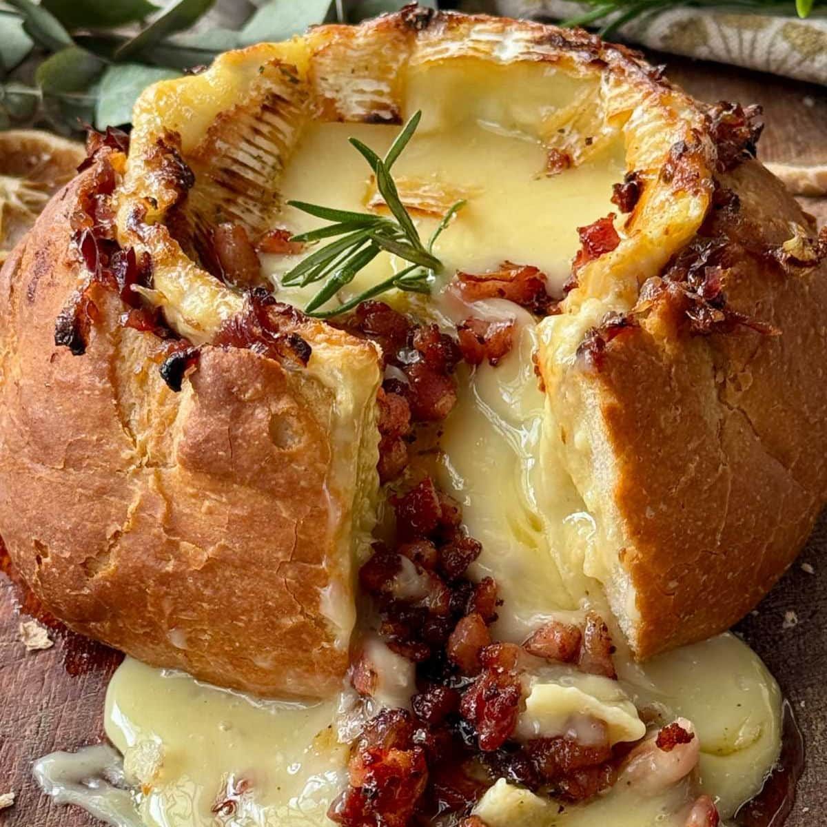 Oven Roasted Camembert (Camembert Rôti)