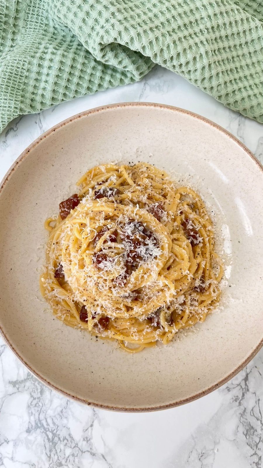 Carbonara with Guanciale