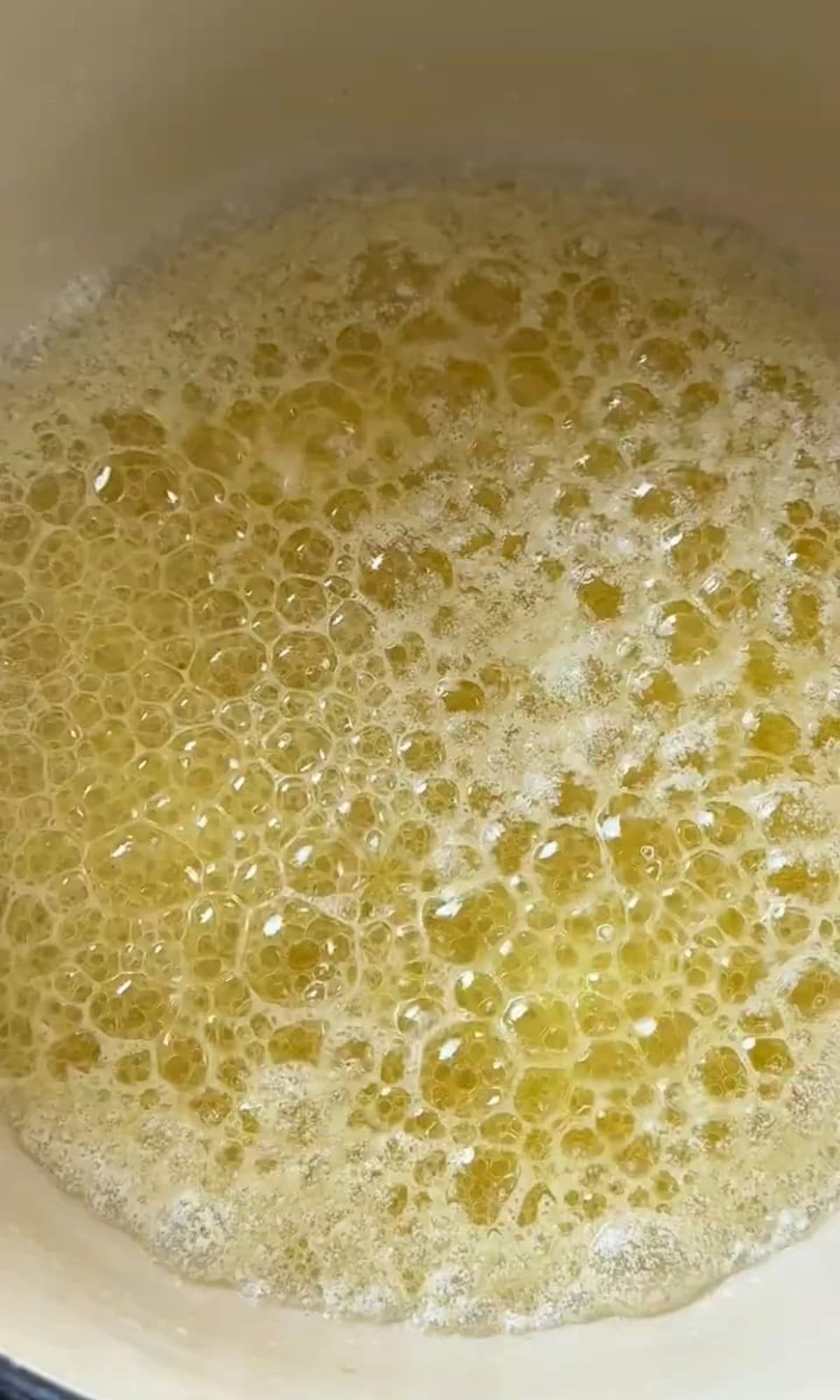Making brown butter,