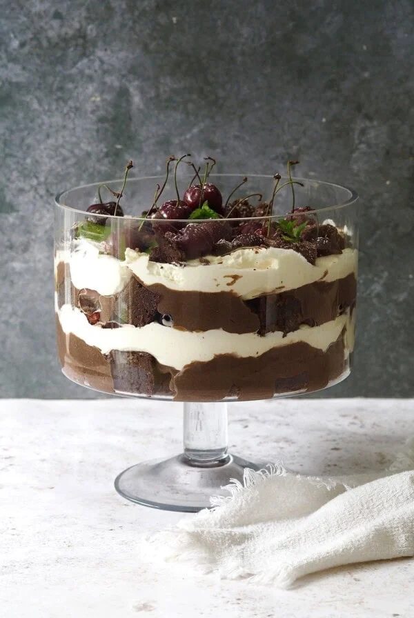 Chocolate Brownie Trifle