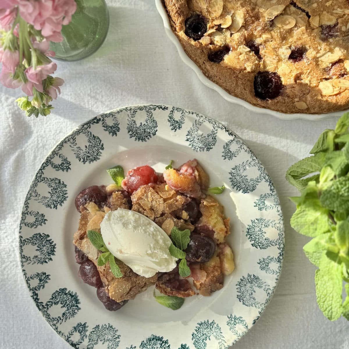 Clafoutis aux Cerises (French Cherry Dessert)