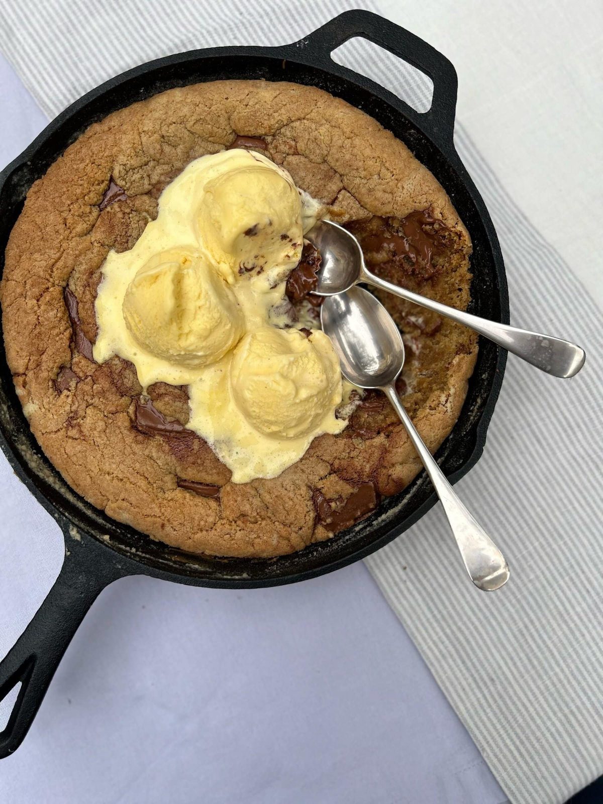 Cookie In A Skillet