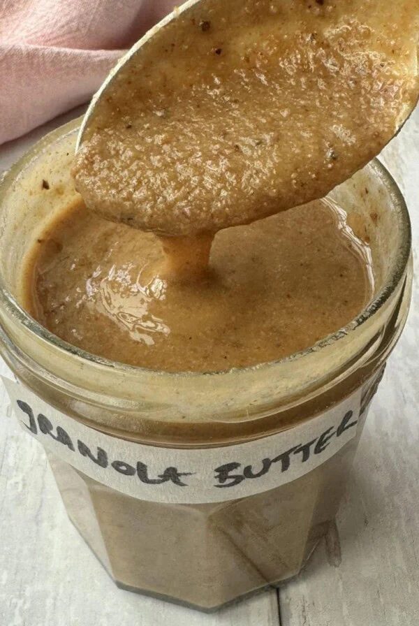 blended granola butter.