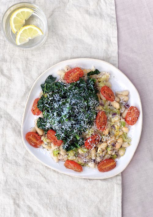 Creamy Cannelini Beans “Risotto” (Not A Risotto At All) Inspired By Laura Jackson
