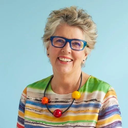Episode 60: Prue Leith: Judge on Great British Bake Off, Cookery Writer, and Novelist