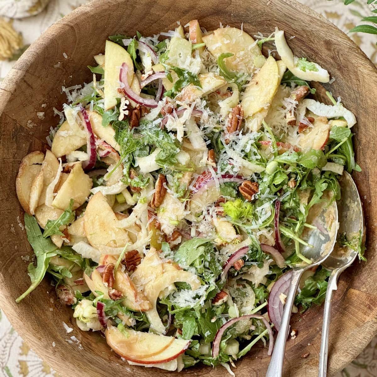 Easy Shaved Fennel & Apple Salad
