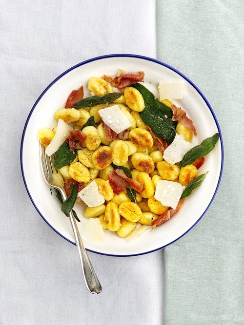 Gnocchi With Crispy Sage And Prosciutto Inspired By Gino D’acampo