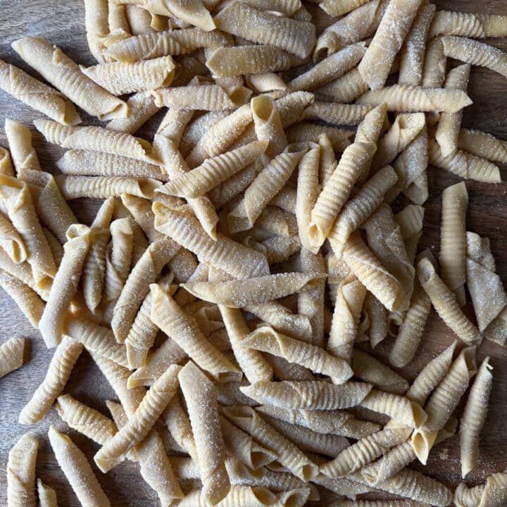 formed garganelli.
