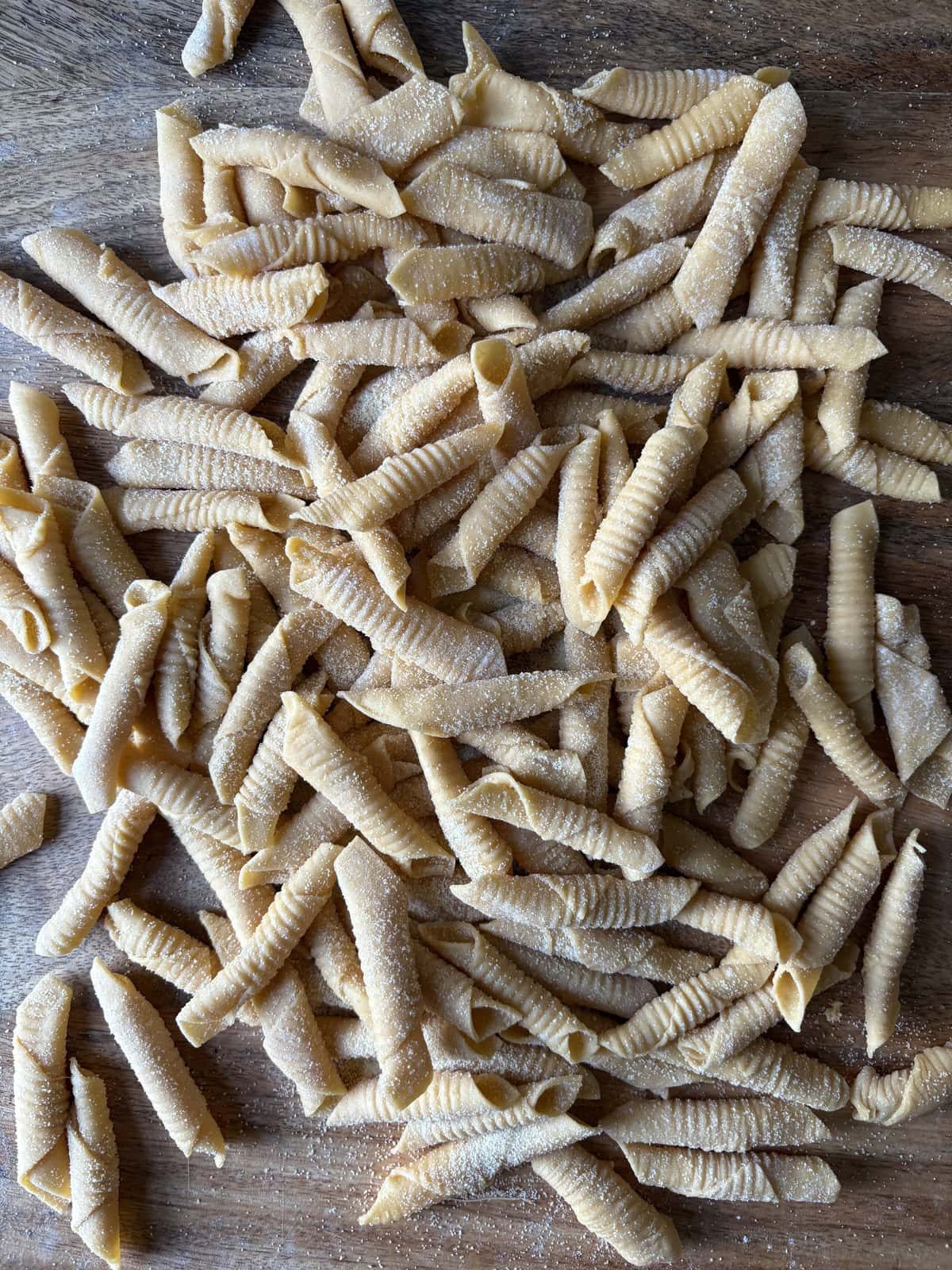 formed garganelli.