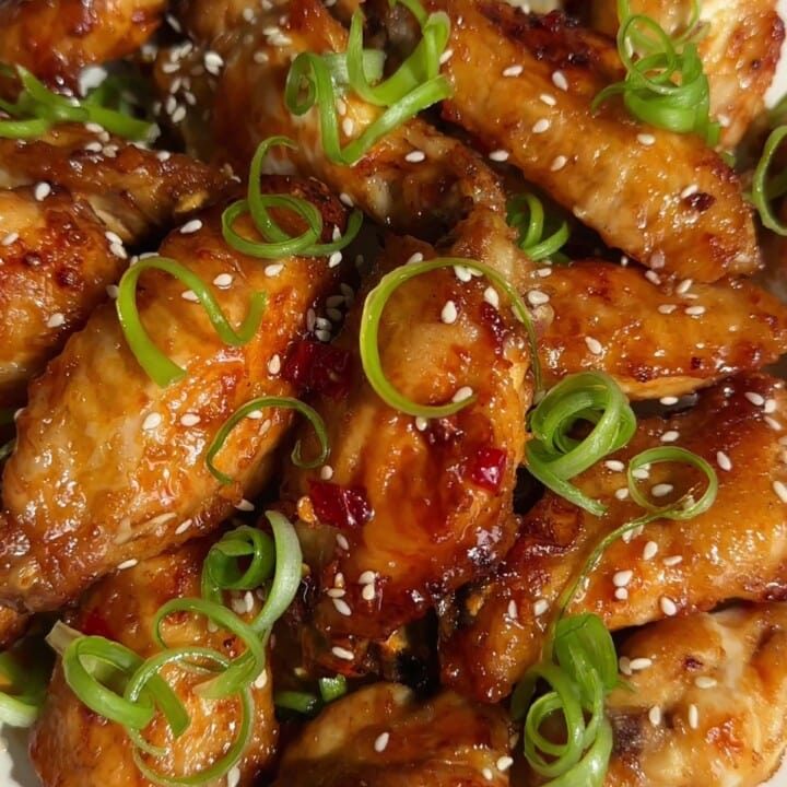 Hot Honey Chicken Wings.