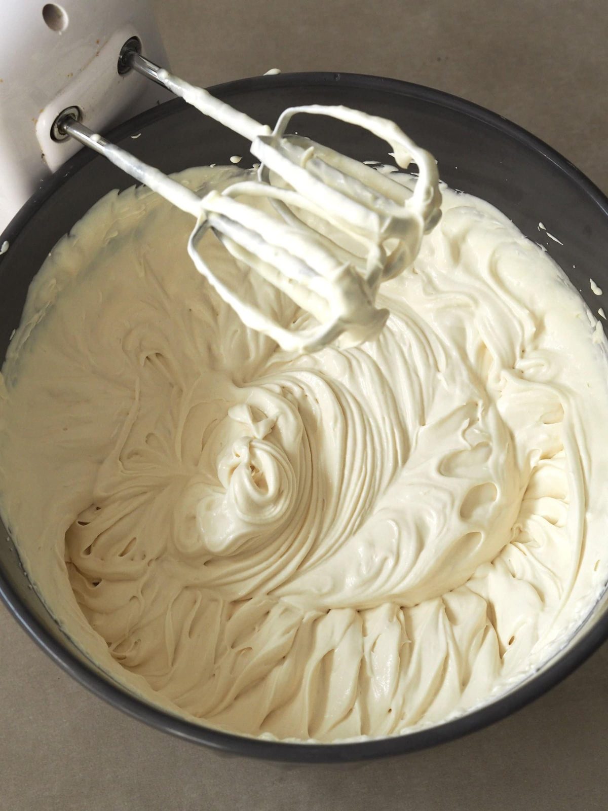 Whisking cream