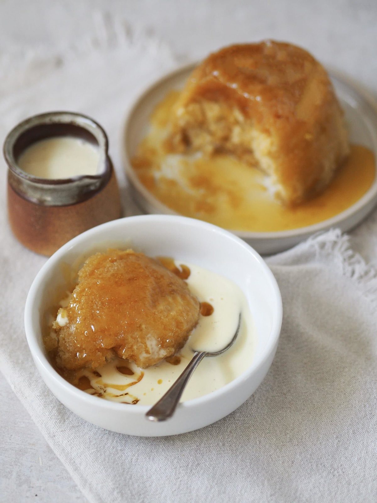 Microwave Syrup Sponge