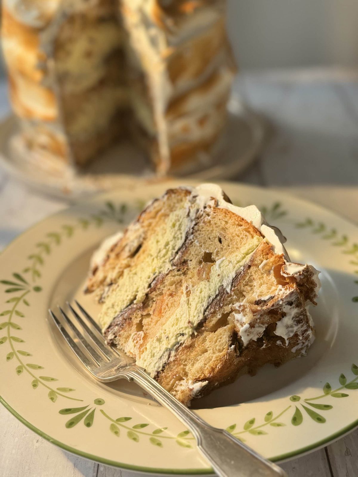 No Bake Tiramisu Cake