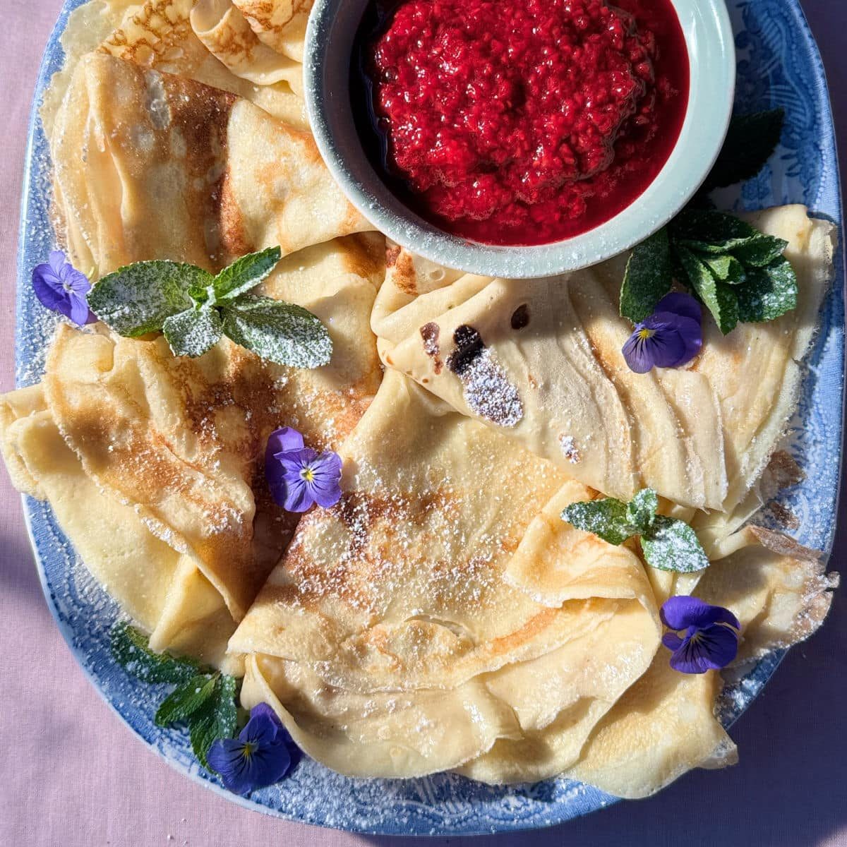 Pannekaker (Norwegian Pancakes)