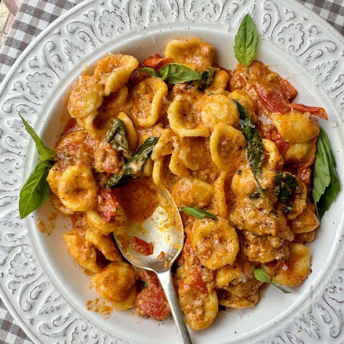 Sausage Nduja Pasta (Pasta con Nduja)