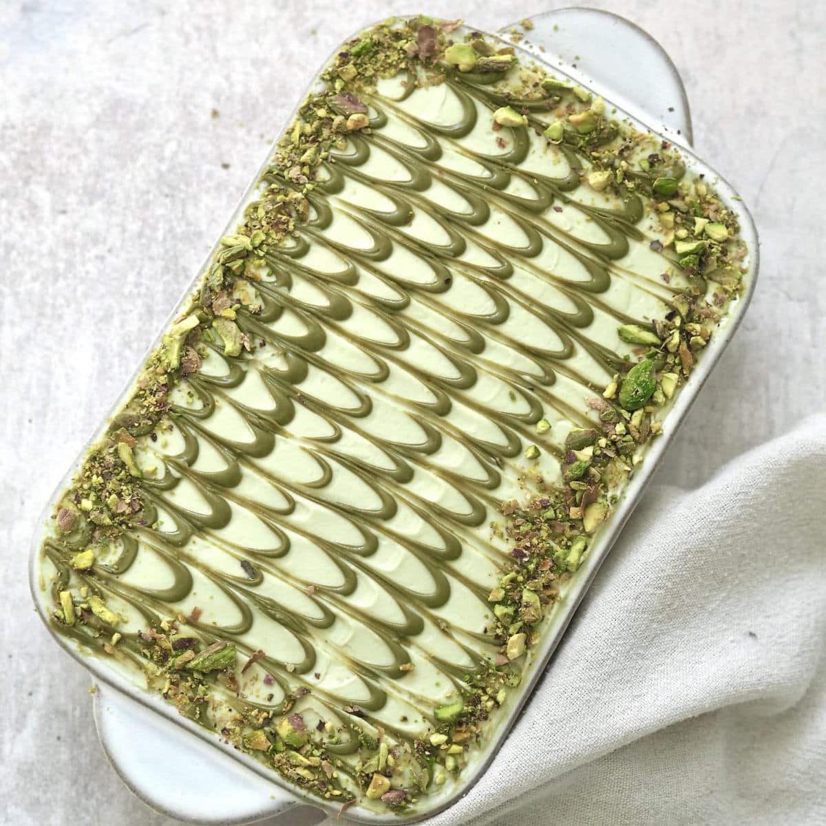 Pistachio Tiramisu