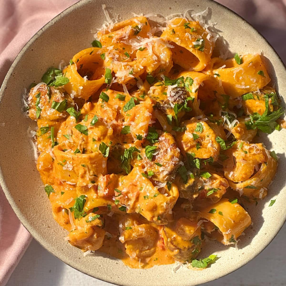 Prawn and Chorizo Pasta