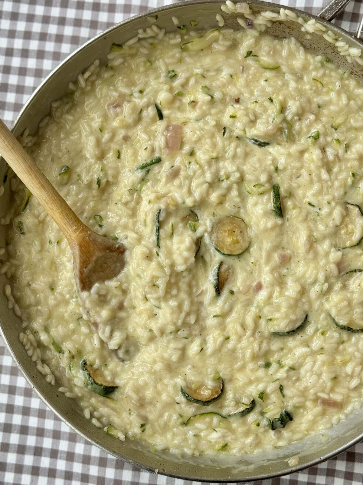 zucchini risotto