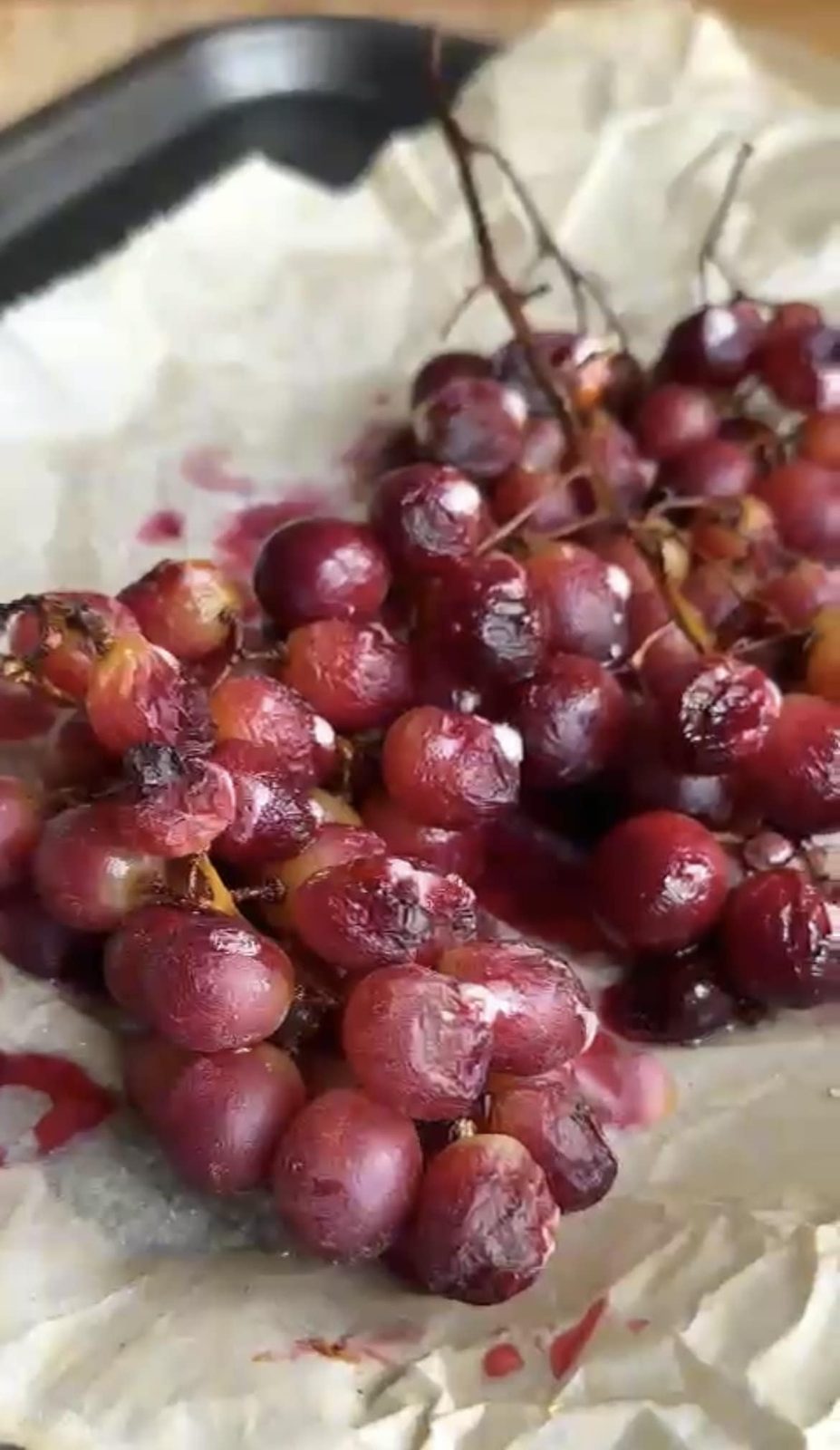 Roasted Grapes