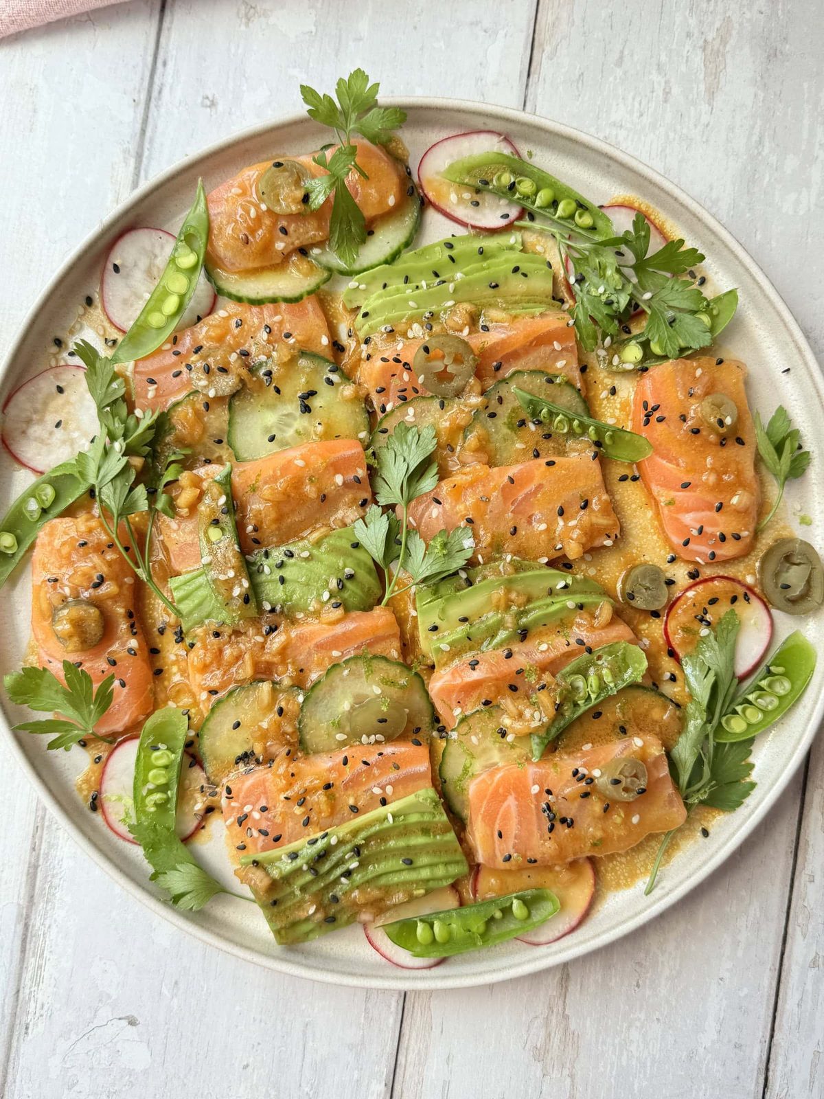 Easy and Delicious Salmon Crudo