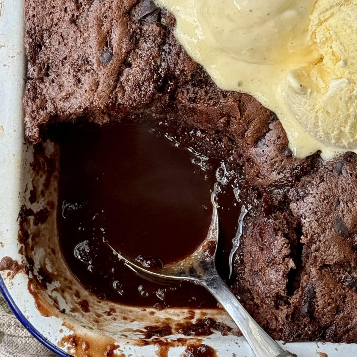 Self Saucing Chocolate Pudding
