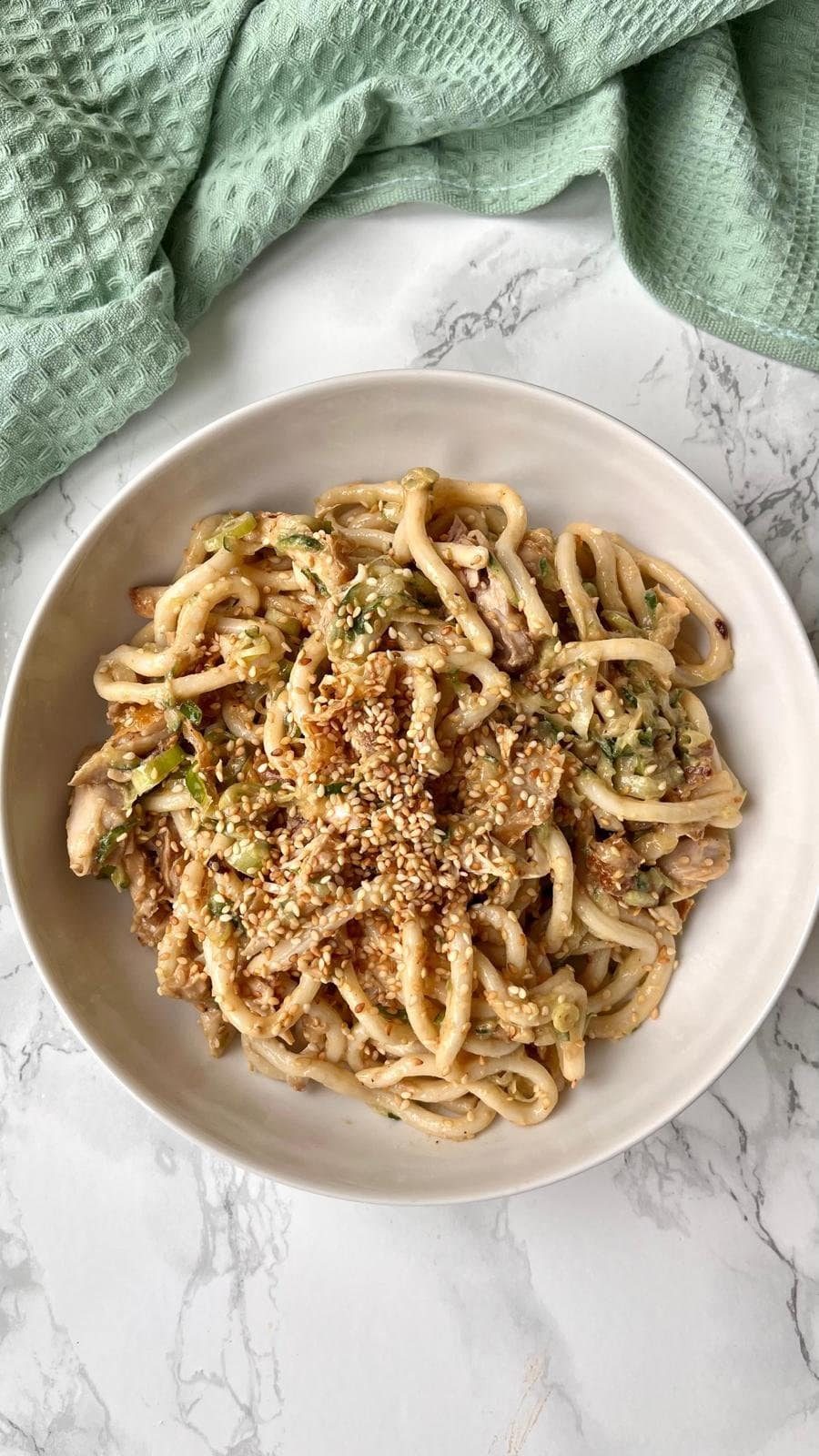 Cold Noodle Salad with Chicken