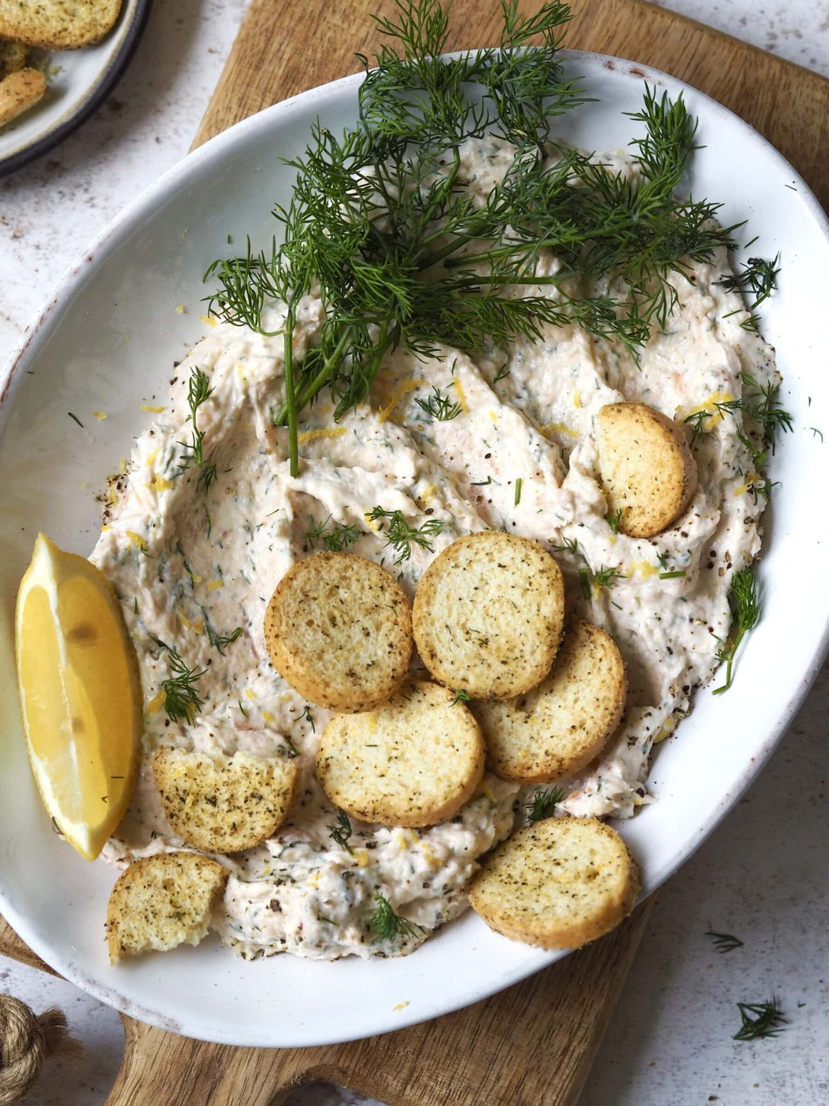 Smoked Salmon Pâté with Dill and Lemon