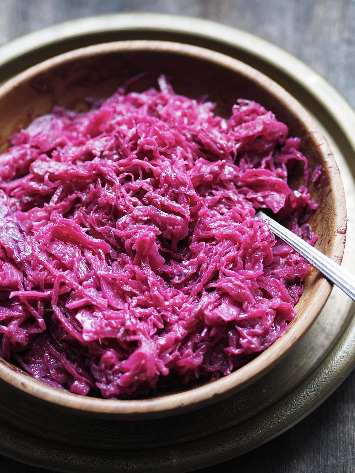 Sticky Red Cabbage