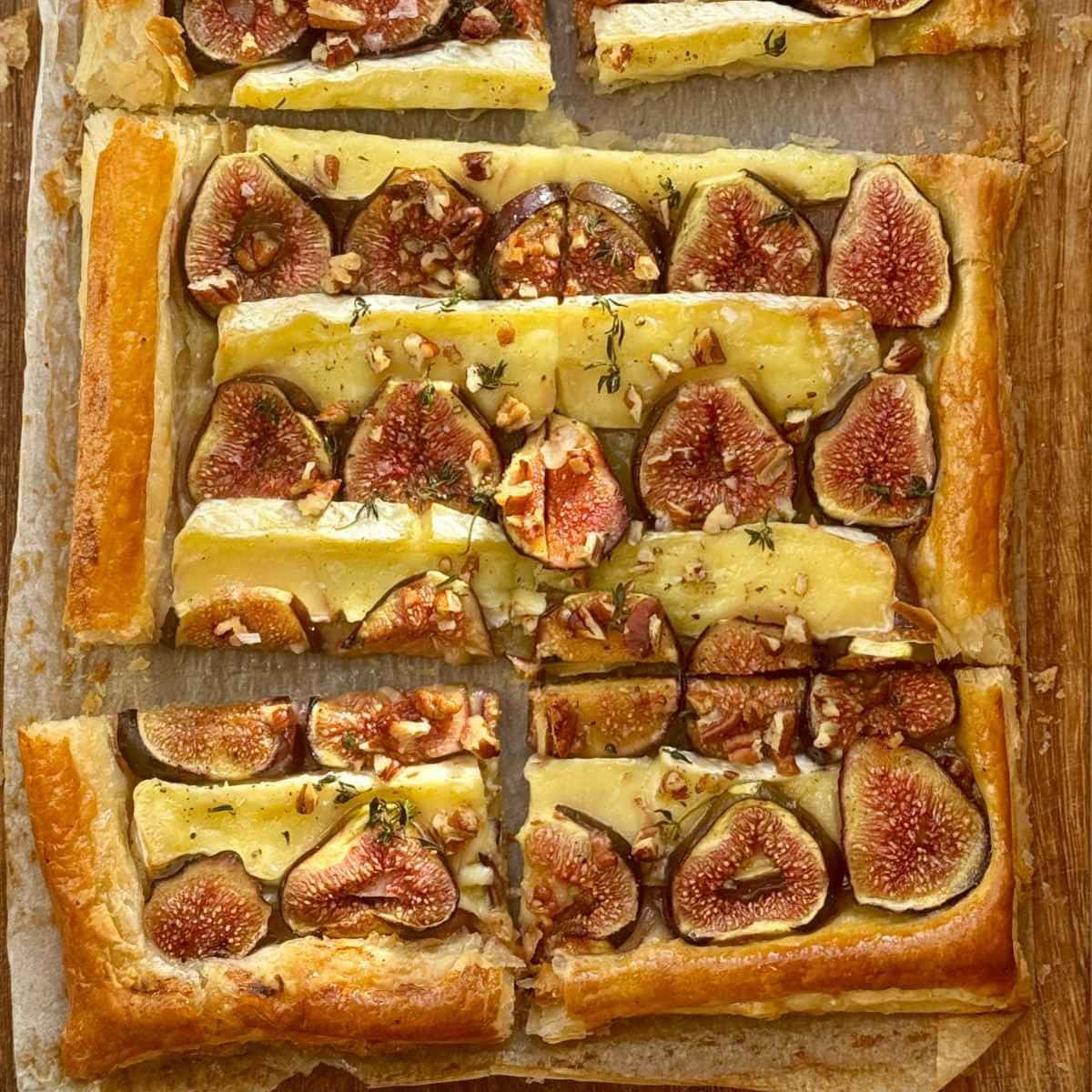 Fig & Brie Tart (Tarte aux Figues)