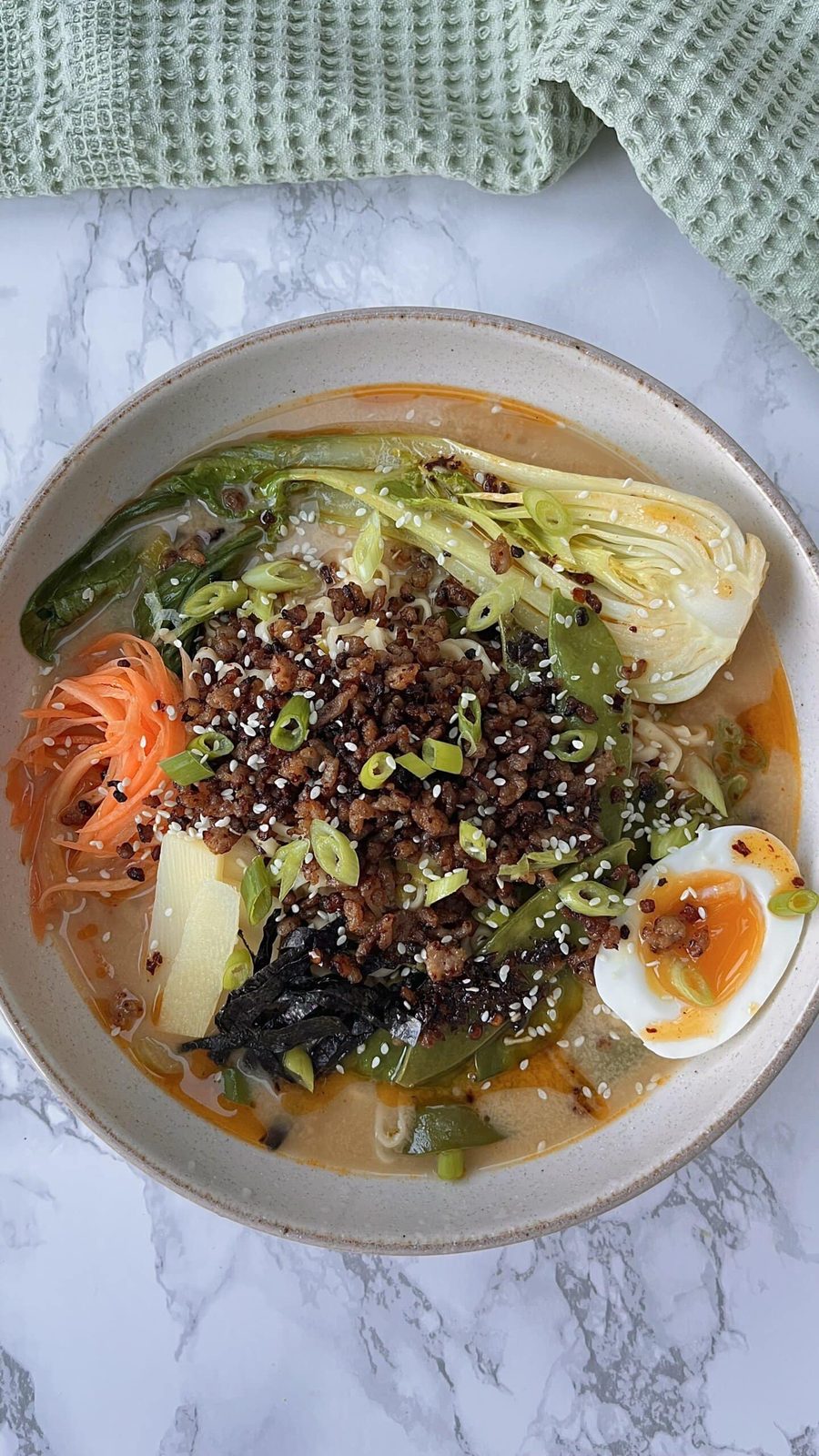 Tofu Noodle Soup