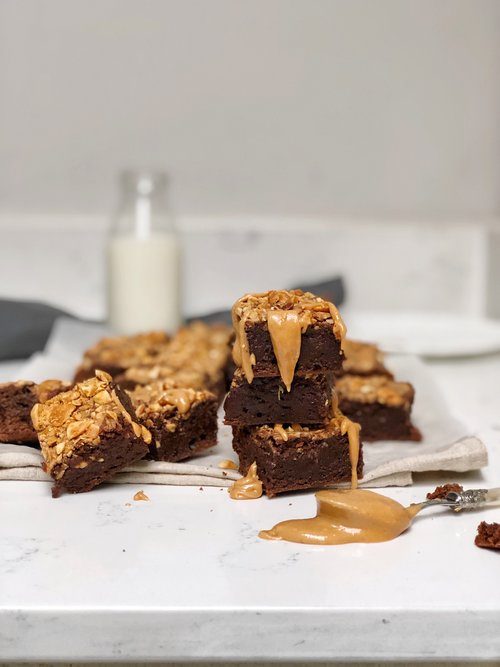 Tom Kerridge’s Peanut Butter Brownies