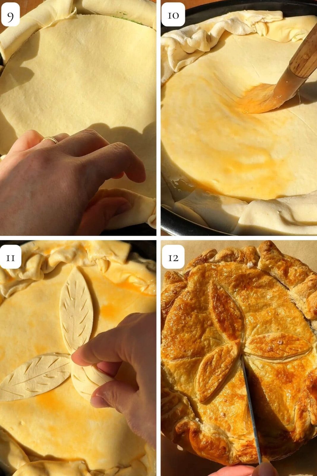 torta pasqulina step by step.