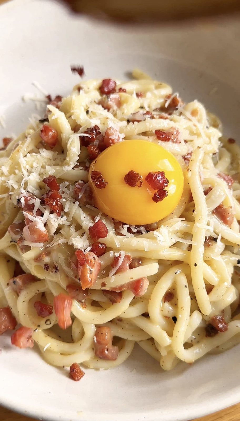 Udon Carbonara