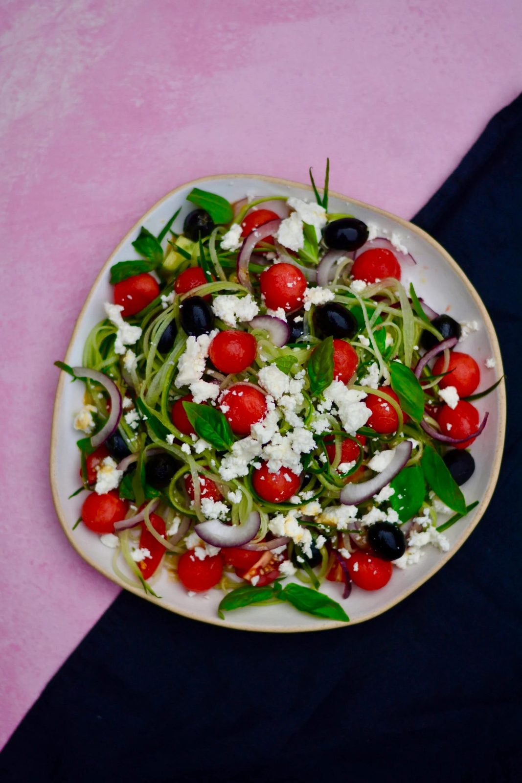 WATERMELON GREEK SALAD INSPIRED BY MELISSA HEMSLEY