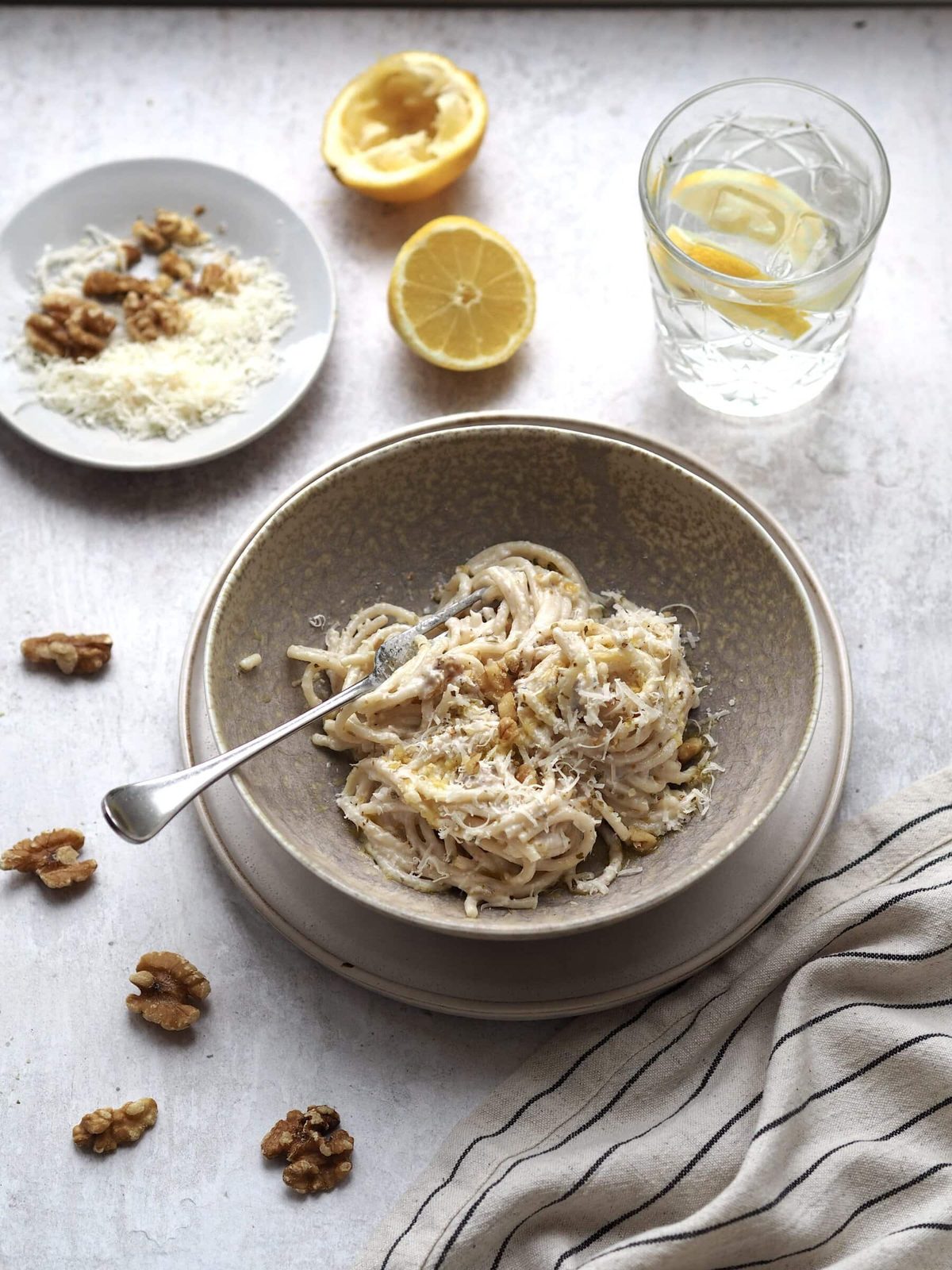 White Pesto Pasta