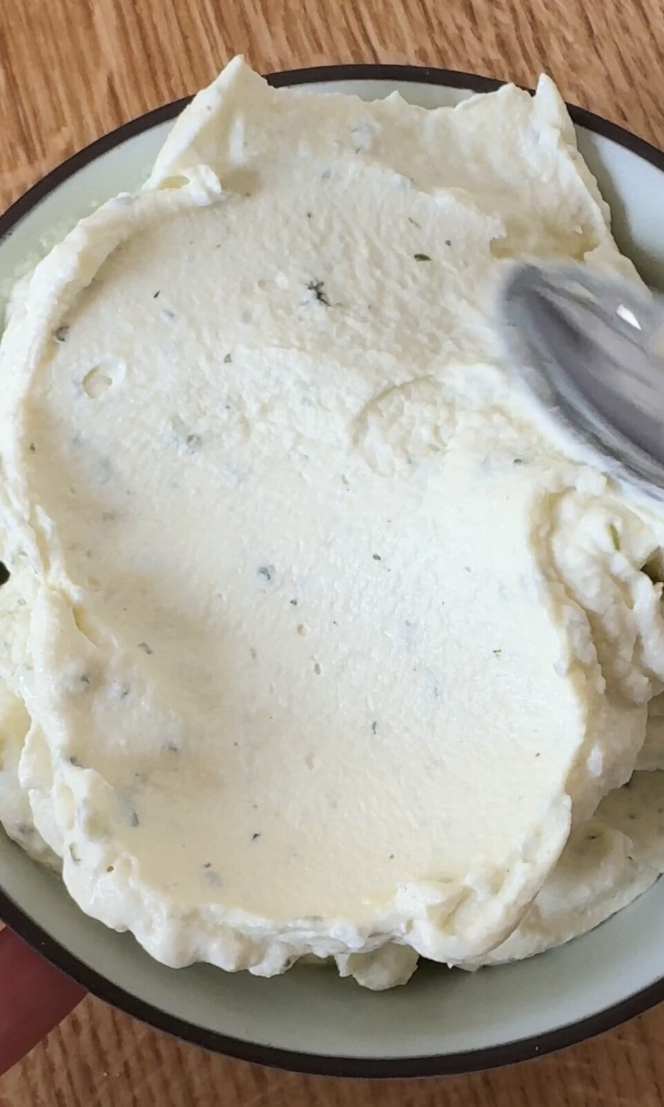 texture of the boursin cream.
