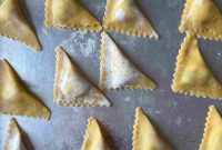 Crafting Delicious Triangoli Pasta From Scratch