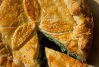 Italian Easter Spinach and Ricotta Pie