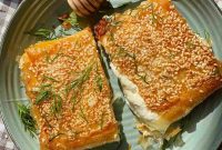 Flaming Feta Saganaki