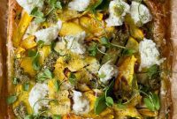 Golden Zucchini Tart