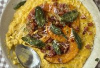 Golden Harvest Pumpkin Risotto