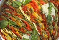 Effortless Summer Zucchini Tomato Bake